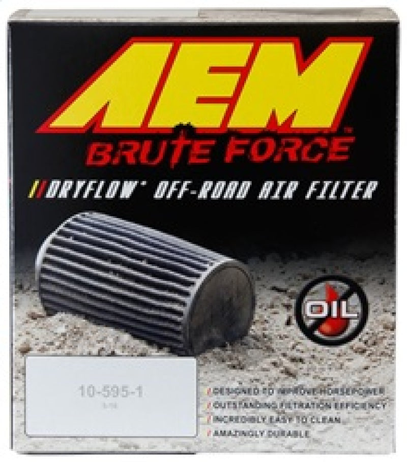 AEM Induction AEM 3 in x 5 in Dryflow Air Filter
