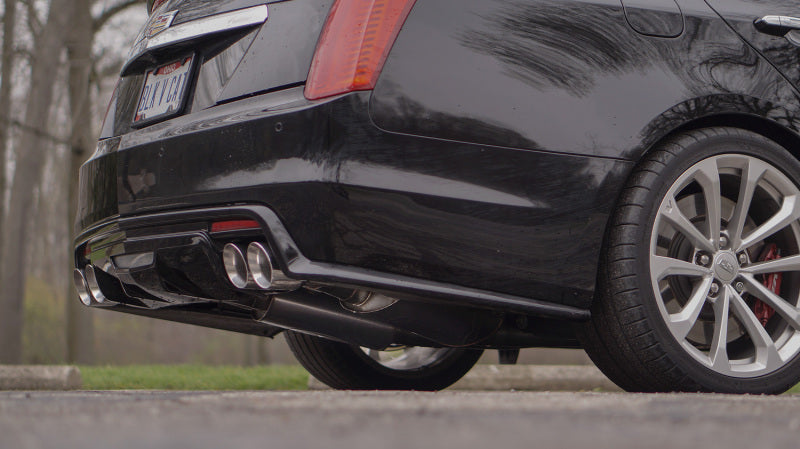 Stainless Works 2016-18 Cadillac CTS-V Sedan Axle Back System Dual-Mode Turbo Mufflers 4in Tips
