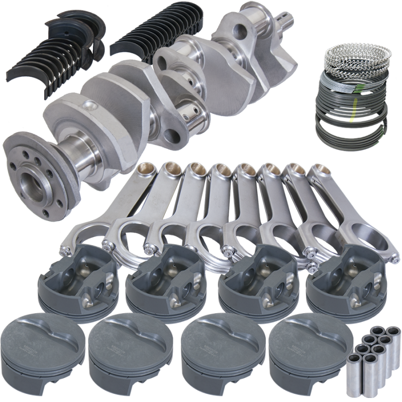 Eagle Chevy 400 350 Mains 4.000in Crank 6.000in H-Beam Stroker Rod 4.165in Pistons Rotating Assembly