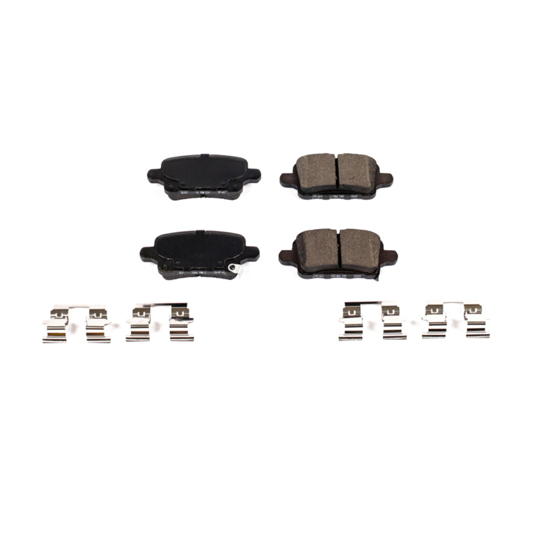 PowerStop Power Stop 2019 Buick LaCrosse Rear Z17 Evolution Ceramic Brake Pads w/Hardware
