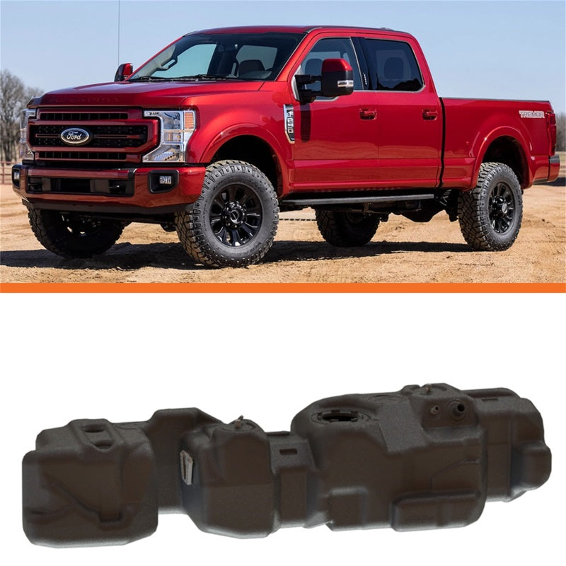 Titan Fuel Tanks 17-24 Ford F-250/F-350 PowerStroke Crew Cab Short Bed 55 Gallon XXL Mid-Ship Tank