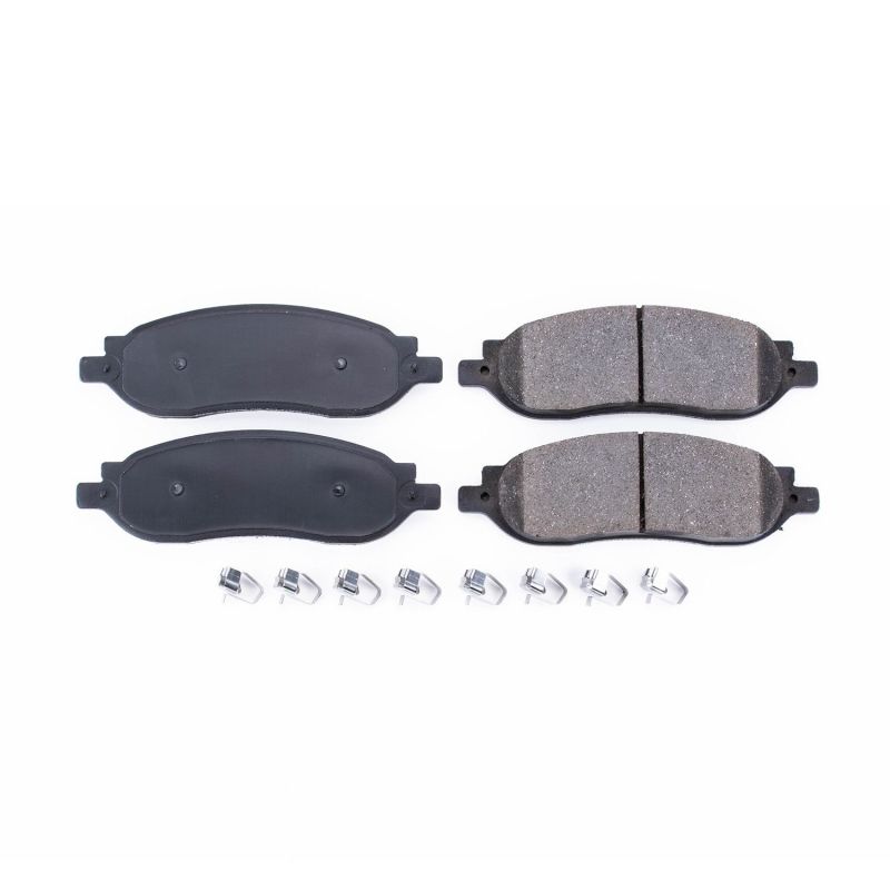 PowerStop Power Stop 05-07 Ford F-250 Super Duty Rear Z17 Evolution Ceramic Brake Pads w/Hardware