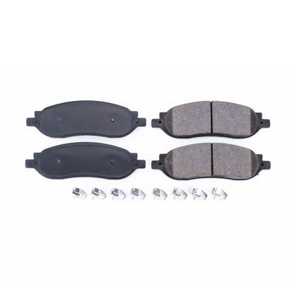 PowerStop Power Stop 05-07 Ford F-250 Super Duty Rear Z17 Evolution Ceramic Brake Pads w/Hardware