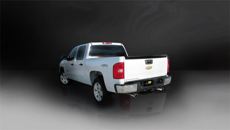 CORSA Performance Corsa 2009-2013 Chevrolet Silverado Reg. Cab/Long Bed 1500 4.8L V8 Polished Sport Cat-Back Exhaust