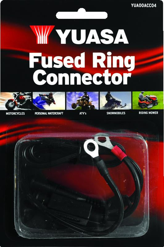 Yuasa Battery Yuasa Fused Ring Connector - 3 Amp Fuse