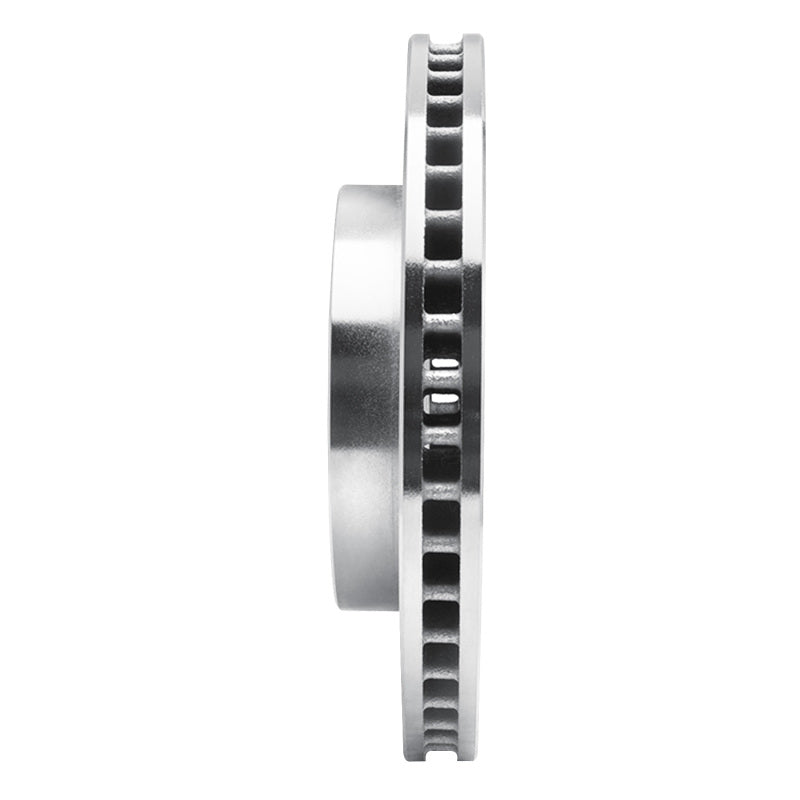 R1 Concepts R1 16-22 Toyota Prius Front Right Drilled & Slotted Silver Brake Rotor
