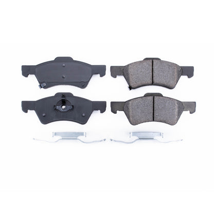 PowerStop Power Stop 01-07 Chrysler Town & Country Front Z17 Evolution Ceramic Brake Pads w/Hardware