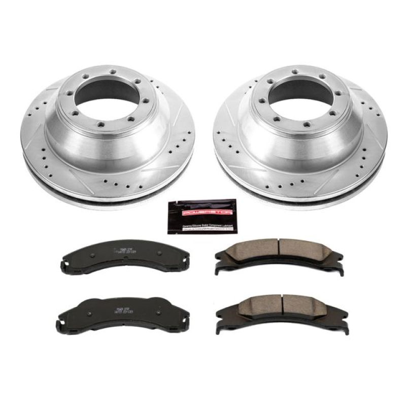 PowerStop Power Stop 17-18 Ford E-450 Super Duty Rear Z23 Evolution Brake Kit