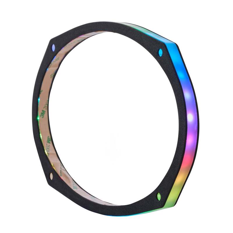DS18 6x9in Digital LED Speaker Ring w/ Digital LED lights 1/2in Spacer Depth