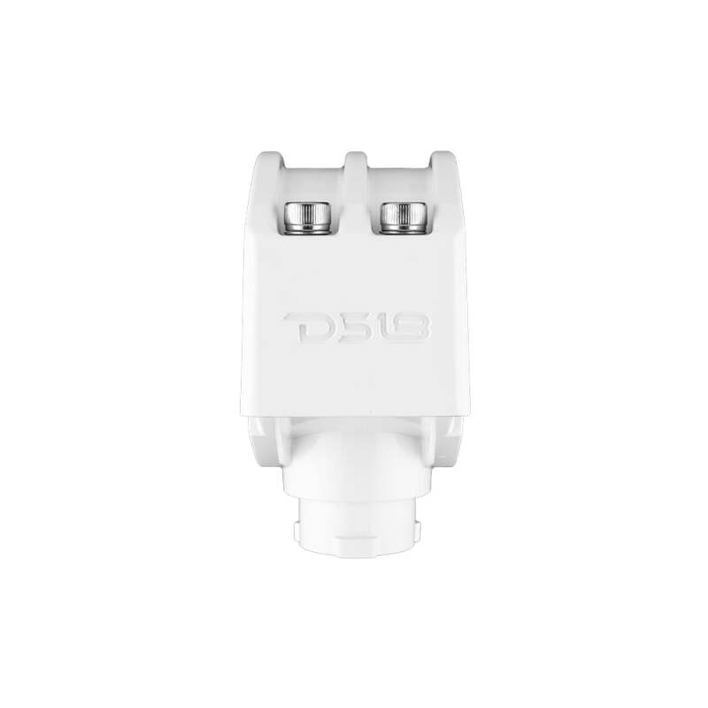 DS18 Tube Mounting Clamp 3in 2.75in 2.5in 2.25in Rubber Adapter For NXL-X and CF-X Towers White