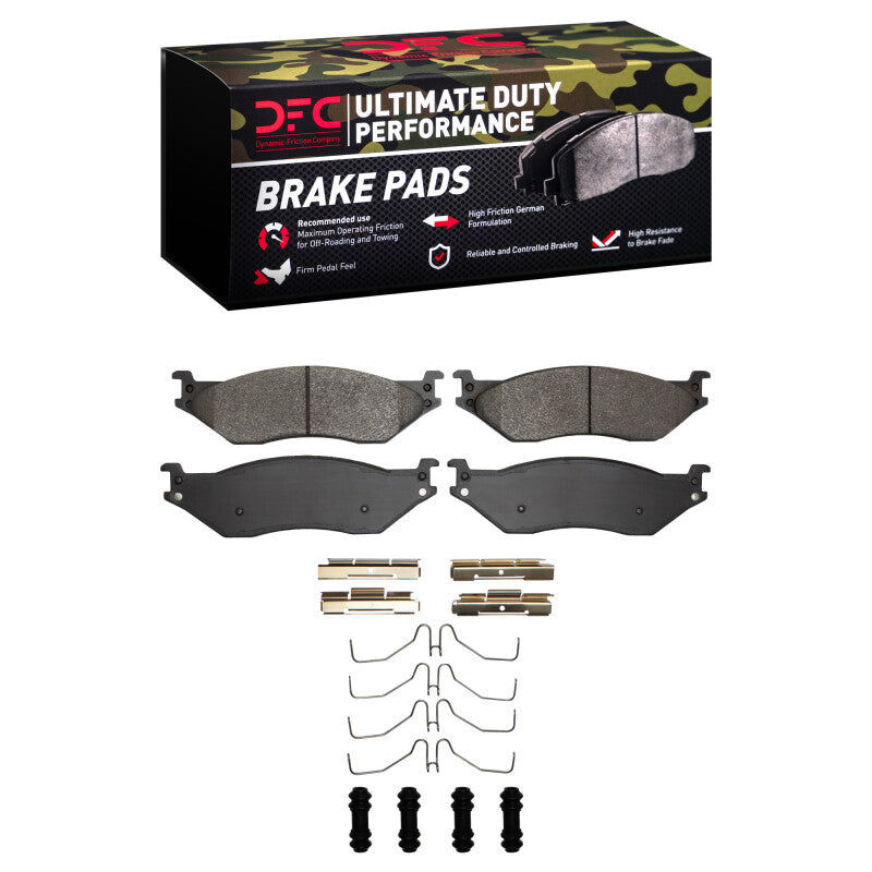 DFC 04-20 Coachmen Mirada Rear/Front Ultimate Duty Performance Brake Pads and Hardware Kit