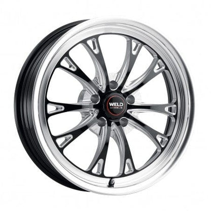 Weld S1578C045N23 Belmont Drag S157 Wheel 18x5 5x112 ET-23 BS2.1 Gloss Black MIL - DIA
