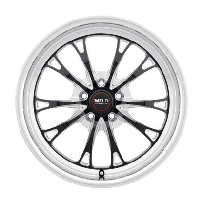 Weld S15770067P49 Belmont Drag S157 Wheel 17x10 5x114.3 ET49 BS7.4 Gloss Black MIL - DIA
