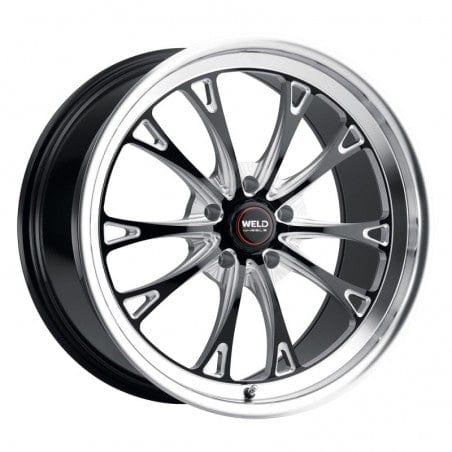 Weld S11380562P54 Belmont S113 Wheel 18x10.5 5x120.65 ET54 BS7.9 Gloss Black MIL - DIA