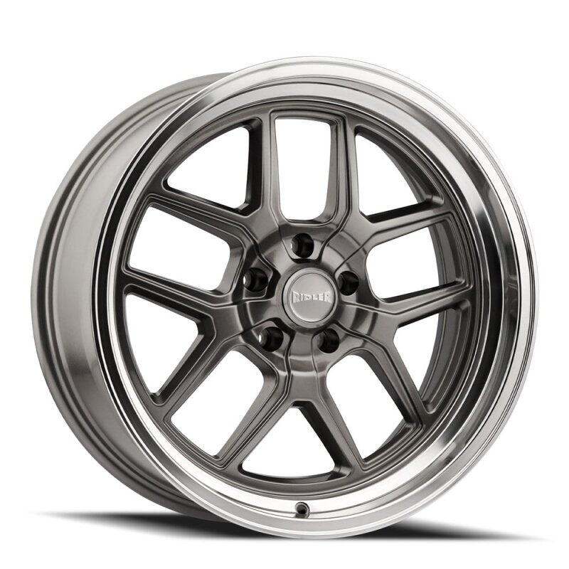 Ridler Wheels Ridler 610 20x8.5 / 5x120.65 BP / 0mm Offset / 83.82mm Hub Gloss Grey Polished Wheel