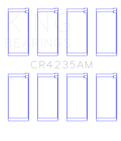 King Engine Bearings Hyundai 2.0L G4GC Rod Bearing Set - Size STD