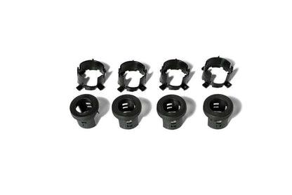 DV8 Offroad Jeep/Dodge/RAM Front Bezel & Rear Clip Replacement Kit for MOPAR Sensors - Set of 4