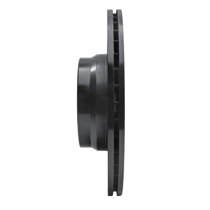 R1 Concepts R1 12-18 BMW 428I Front Right Drilled & Slotted Black Brake Rotor