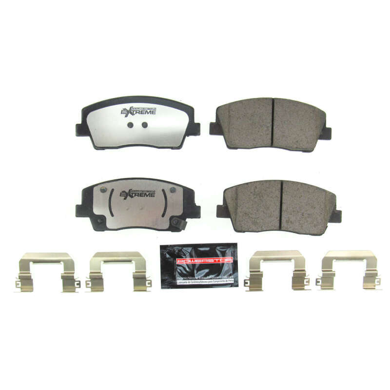 PowerStop Power Stop 2019 Genesis G70 Front Z26 Extreme Street Brake Pads w/Hardware