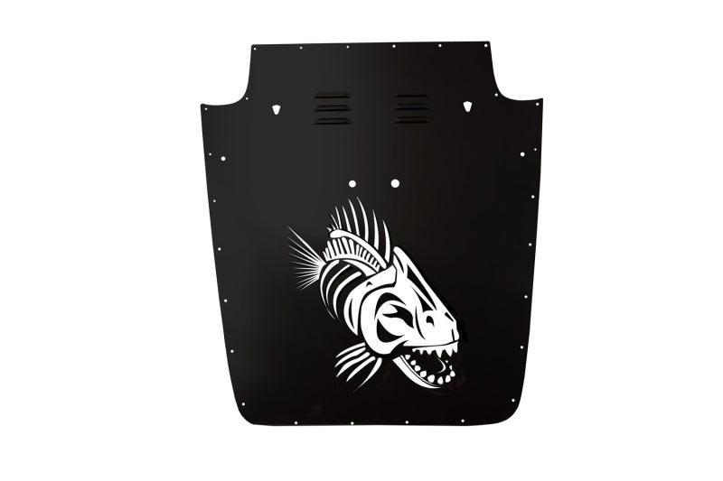 Fishbone Offroad 97-02 Jeep JK Jeep Wrangler Hood Louver - Black