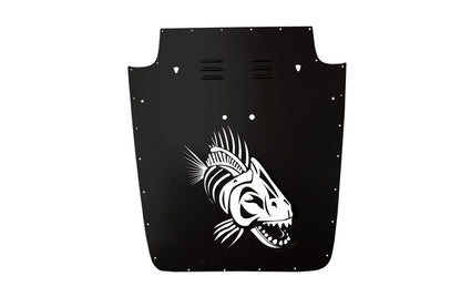 Fishbone Offroad 97-02 Jeep JK Jeep Wrangler Hood Louver - Black