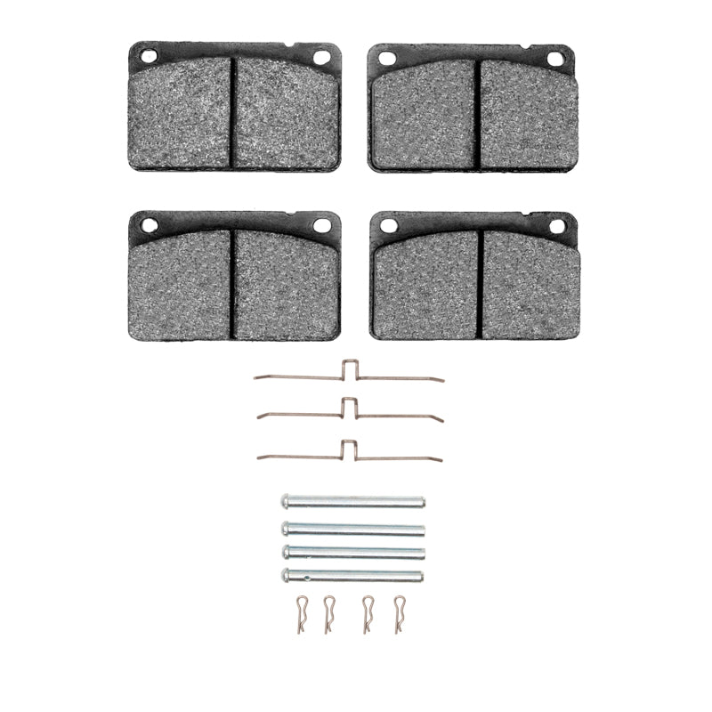 DFC 67-87 Volvo 242/245/244/142/144/145/164/1800/GLE/DL Front Euro 5000 Ceramic Pads & Hardware Kit