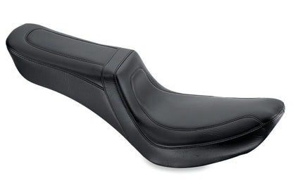 Mustang Motorcycle Mustang 58-84 Harley FX/FL Squareback 1PC Seat - Black