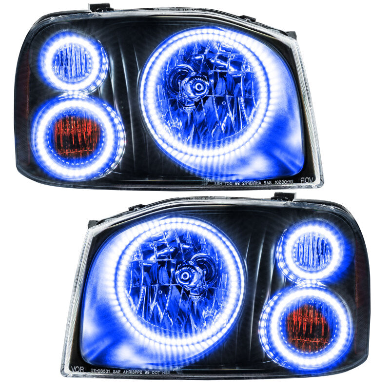 ORACLE Lighting Oracle 01-04 Nissan Frontier SMD HL - Triple Halo - ColorSHIFT w/ Simple Controller