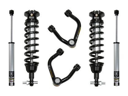 ICON 19-21 Ford Ranger 0-3.5in Stage 2 Suspension System w/ Tubular UCA Alum Knuckle