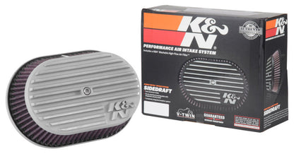 K&N Engineering K&N Street Metal Intake System 2017 Harley-Davidson Shaker Silver H/D Touring Models