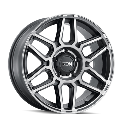 ION Wheels ION Type 146 20x9 / 6x139.7 BP / 18mm Offset / 106mm Hub Matte Black W/Machined Dart Tint Wheel
