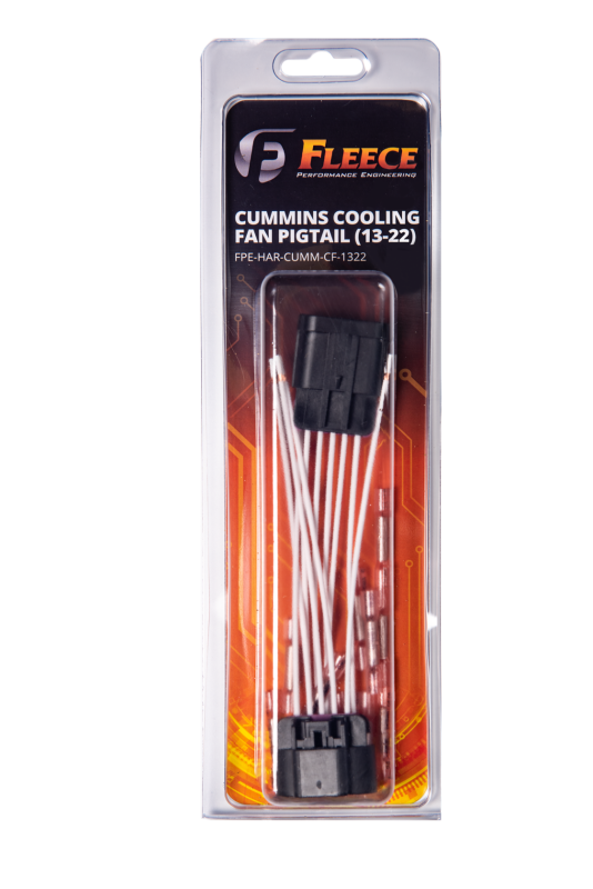 Fleece Performance 13-22 Dodge 2500/3500 Cummins Cooling Fan Pigtail