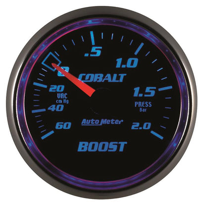 Autometer Cobalt 52mm 2 BAR Mechanical Boost Gauge