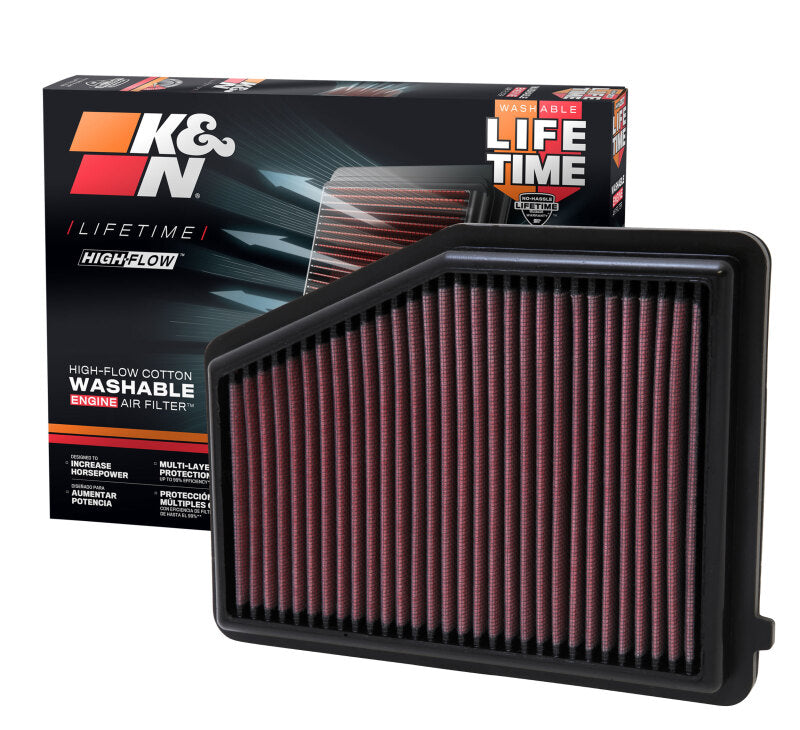 K&N Engineering K&N Replacement Air Filter for 12 Honda Civic 1.8L L4