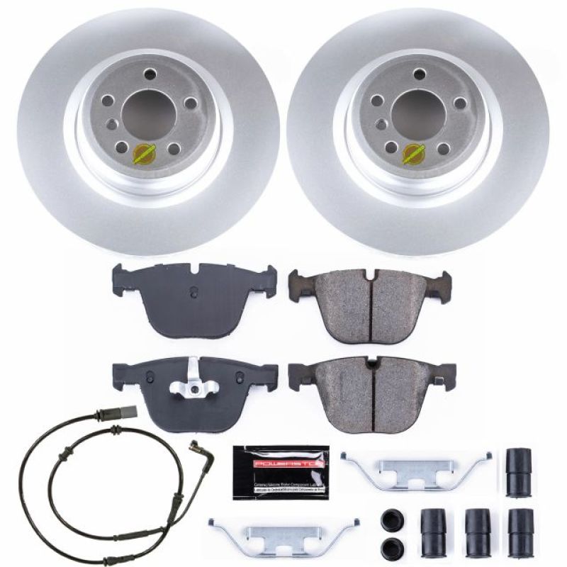 PowerStop Power Stop 09-10 BMW 750i Rear Z23 Evolution Sport Coated Brake Kit