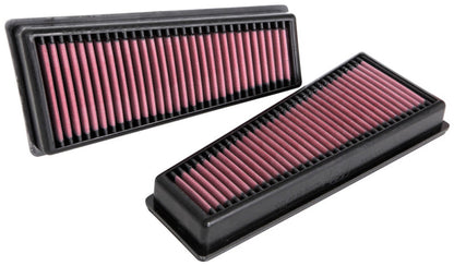 K&N Engineering K&N 17-20 Mercedes Benz E63 V8-4.0L F/I Replacement Drop In Air Filter