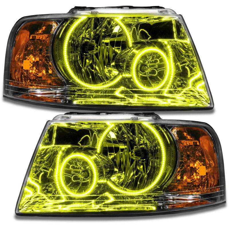 ORACLE Lighting Oracle 03-06 Ford Expedition SMD HL - Chrome - ColorSHIFT w/ Simple Controller