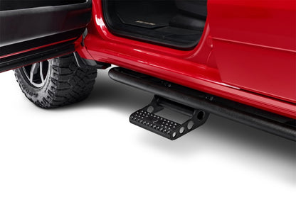 N-Fab RKR Step System 2019 Dodge Ram 1500 Crew Cab All Beds - Tex. Black - Cab Length - 1.75in