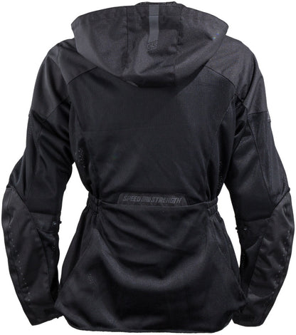 Speed and Strength Starstruck Mesh Jacket Black Womens - Small