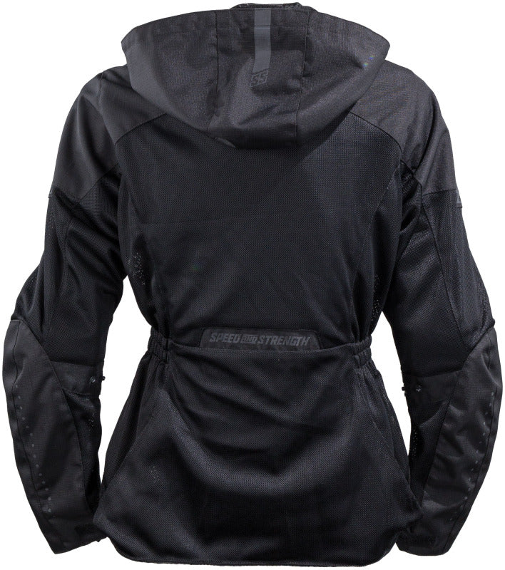 Speed and Strength Starstruck Mesh Jacket Black Womens - XS