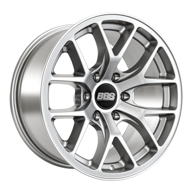 BBS TS-P 18x9in - 6x139.7 - 106.1 CB - ET12 - Satin Silver Wheel