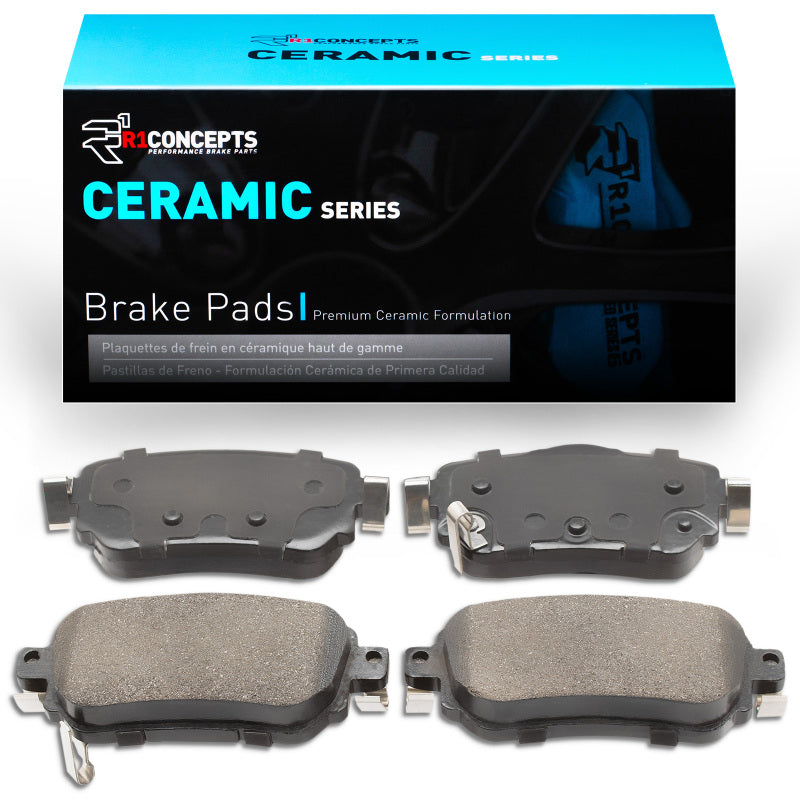 R1 Concepts R1 17-25 Nissan Qashqai (Canada) Rear Ceramic Brake Pads