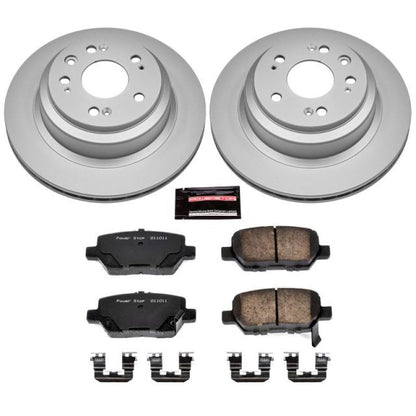 PowerStop Power Stop 05-12 Acura RL Rear Z17 Evolution Geomet Coated Brake Kit