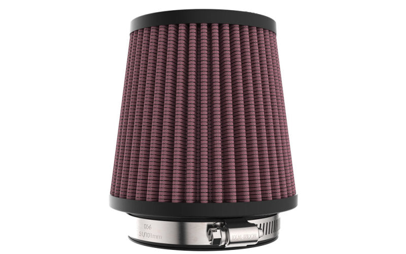 K&N Engineering K&N Universal Clamp-On Air Filter 3in FLG /4 1/2in B / 3 1/2in T / 4 3/8in H