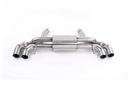 Dinan 18-23 BMW M5 (F90) Free Flow Axleback Exhaust System - Black Tips