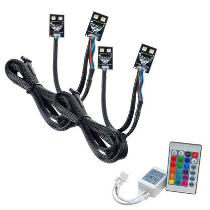 ORACLE Lighting Oracle 2021 Ford Bronco Sport RGB+W Headlight DRL + Halo - w/ Simple Controller