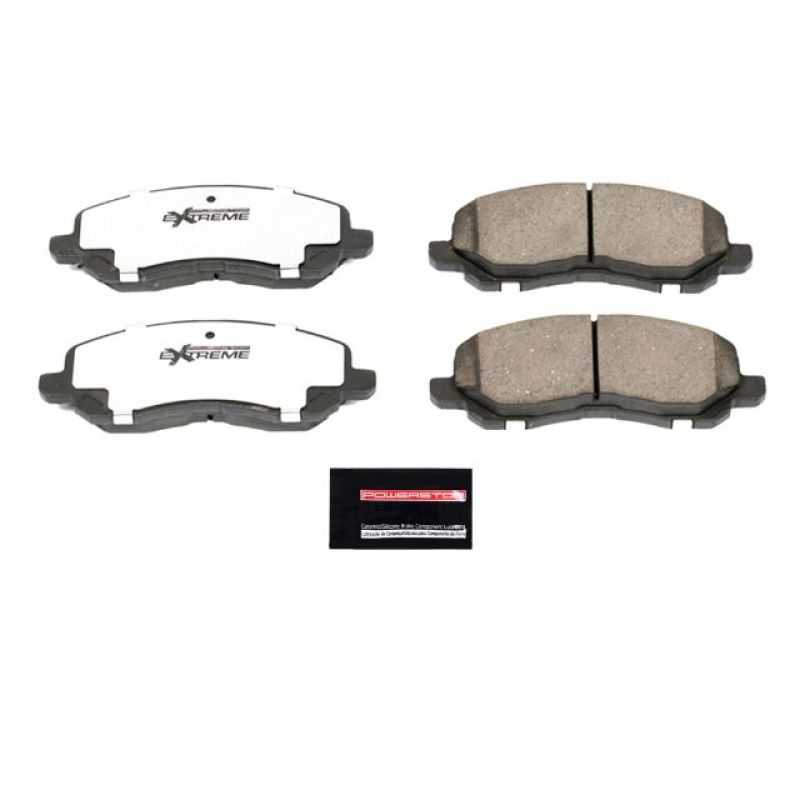 PowerStop Power Stop 11-14 Chrysler 200 Front Z26 Extreme Street Brake Pads w/Hardware