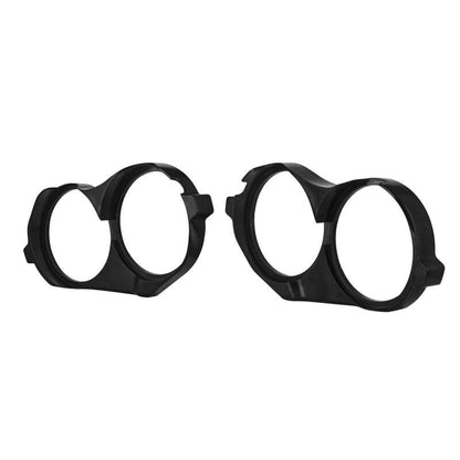 DS18 14-23 Harley-Davidson Saddle Bag Mid Bass Adapter Ring 2x 10in ABS Black