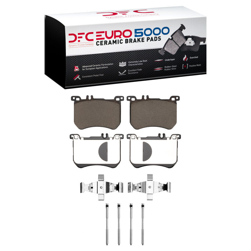 DFC 13-20 Mercedes-Benz SL400 Front Euro 5000 Ceramic Brake Pads and Hardware Kit