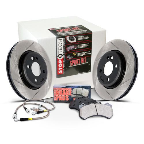 Stoptech Sport Axle Pack, Slotted, Rear
